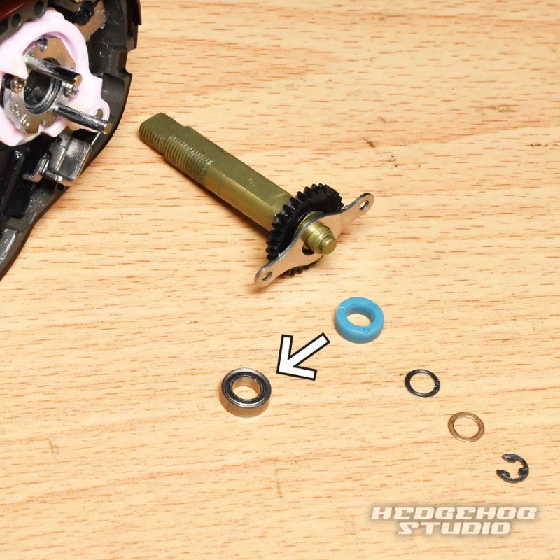 シマノ】21スコーピオンDC用 ギアシャフトベアリング（+1BB）