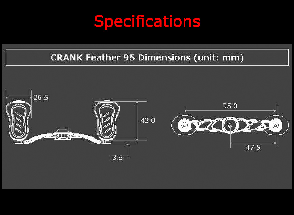LIVRE] CRANK Feather 95 Handle