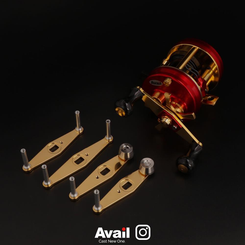 Avail/アベイル】シングルピュアハンドルS アブ・イスズ・ダイワ用【HD