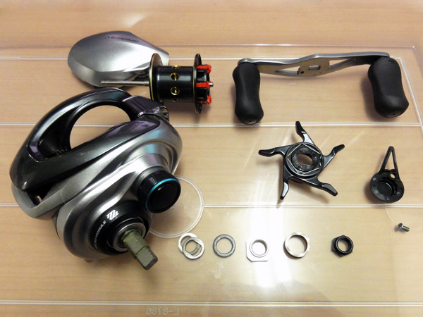 シマノ用】レベルワインドパイプ MT13 （13メタニウム・クロナークCI4+