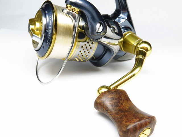 IOSファクトリー】プレミアムウッド ハンドルノブ（A・B・Cタイプ）