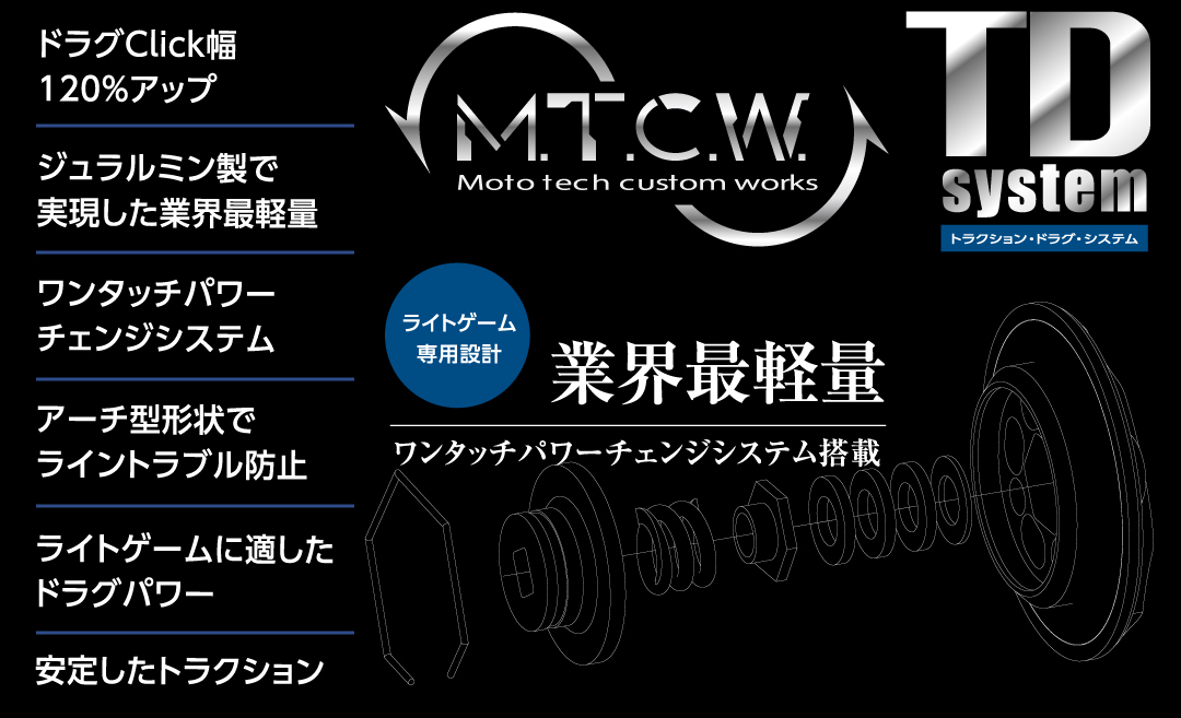 MTCW】TD system ドラグノブ（TDシステム）