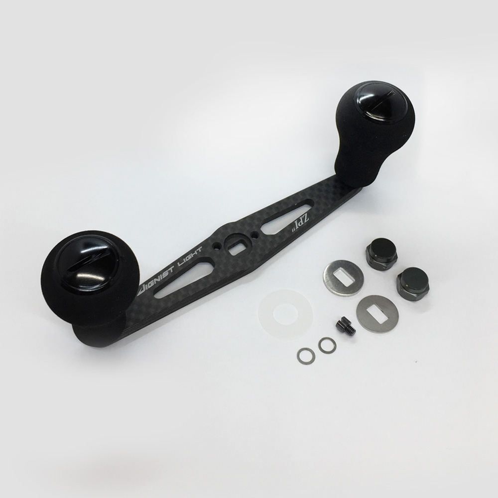 ☆特価品10％OFF【ZPI】ジグニスト ライト カーボンハンドル 107mm