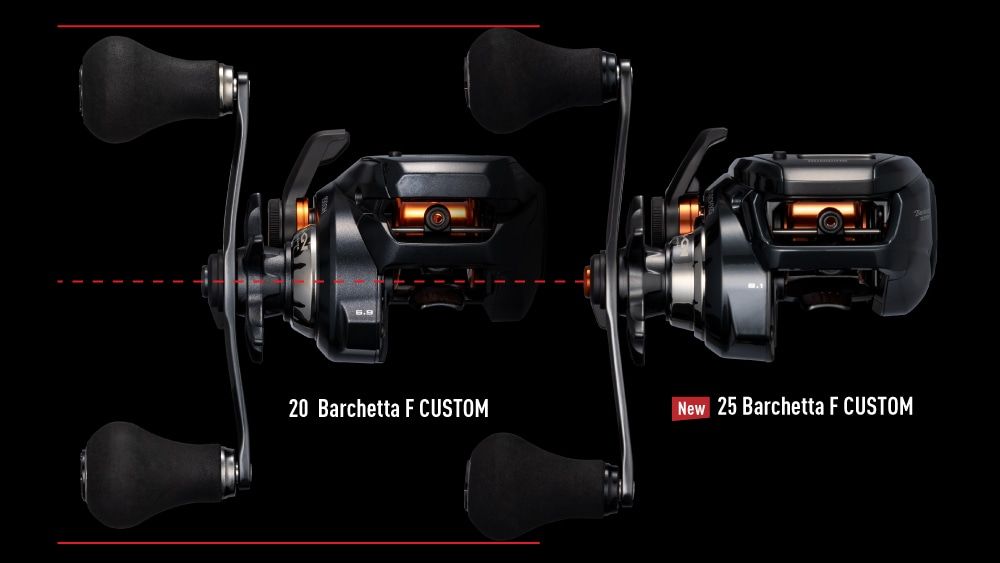 シマノ】25バルケッタ Fカスタム［BARCHETTA］シリーズ スペック一覧表