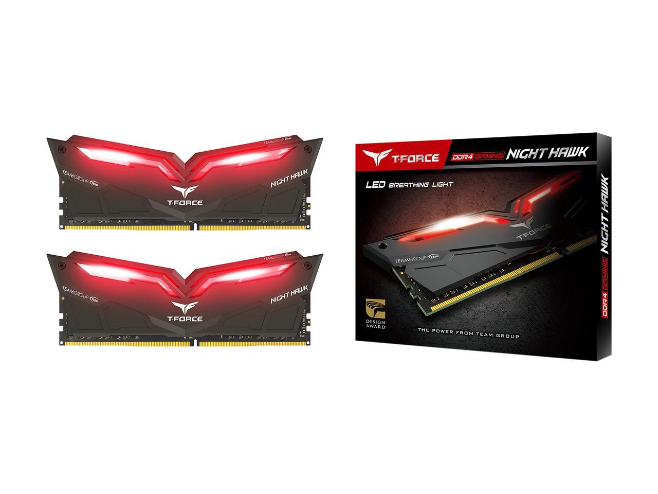TeamGroup T-Force / Night Hawk Kit DDR4 3000MHz (8GB x 2) 16GB