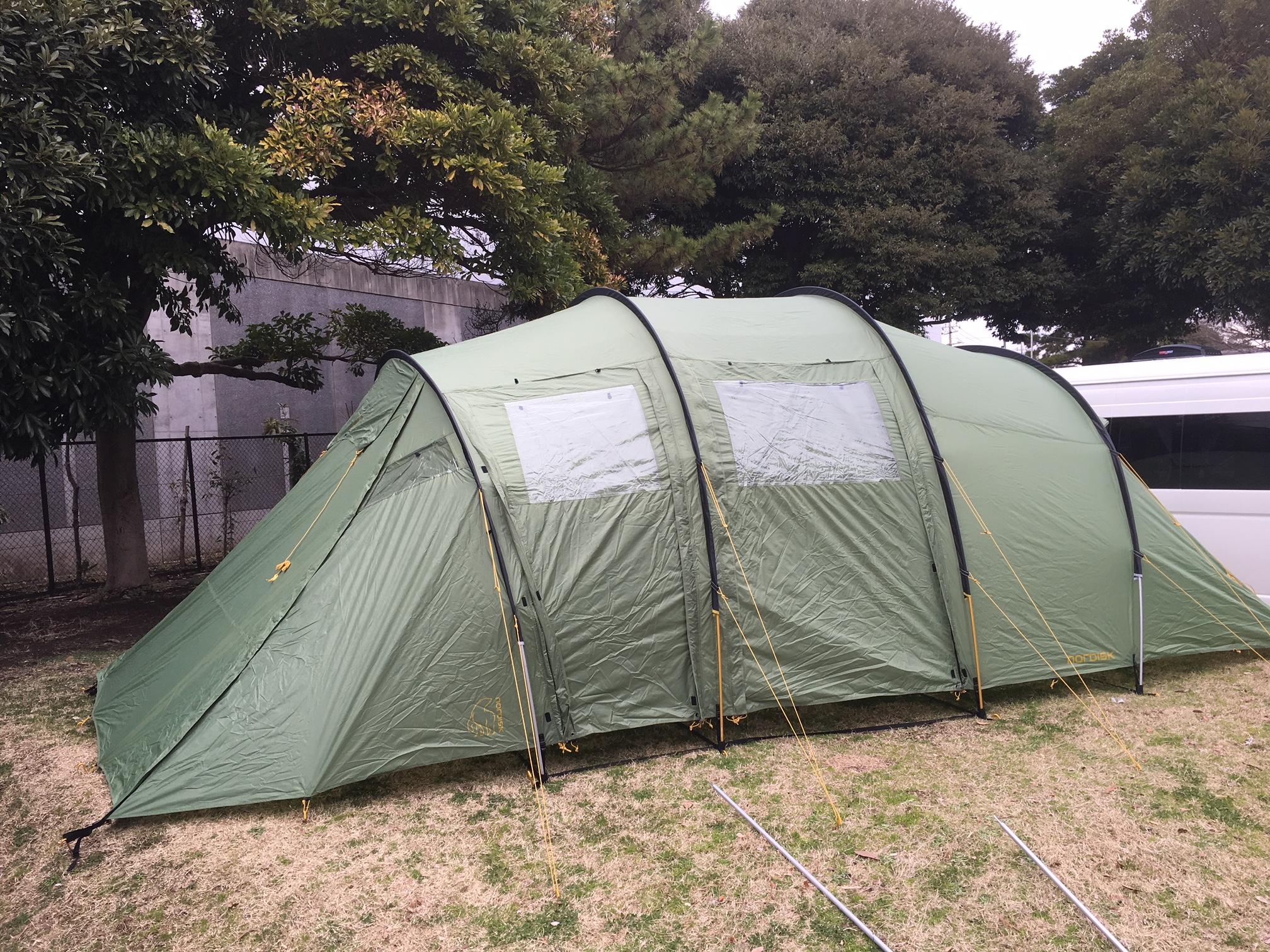 手ぶらでBBQ｜【ノルディスク】SALE商品紹介①レイサ6(若洲アウトドア