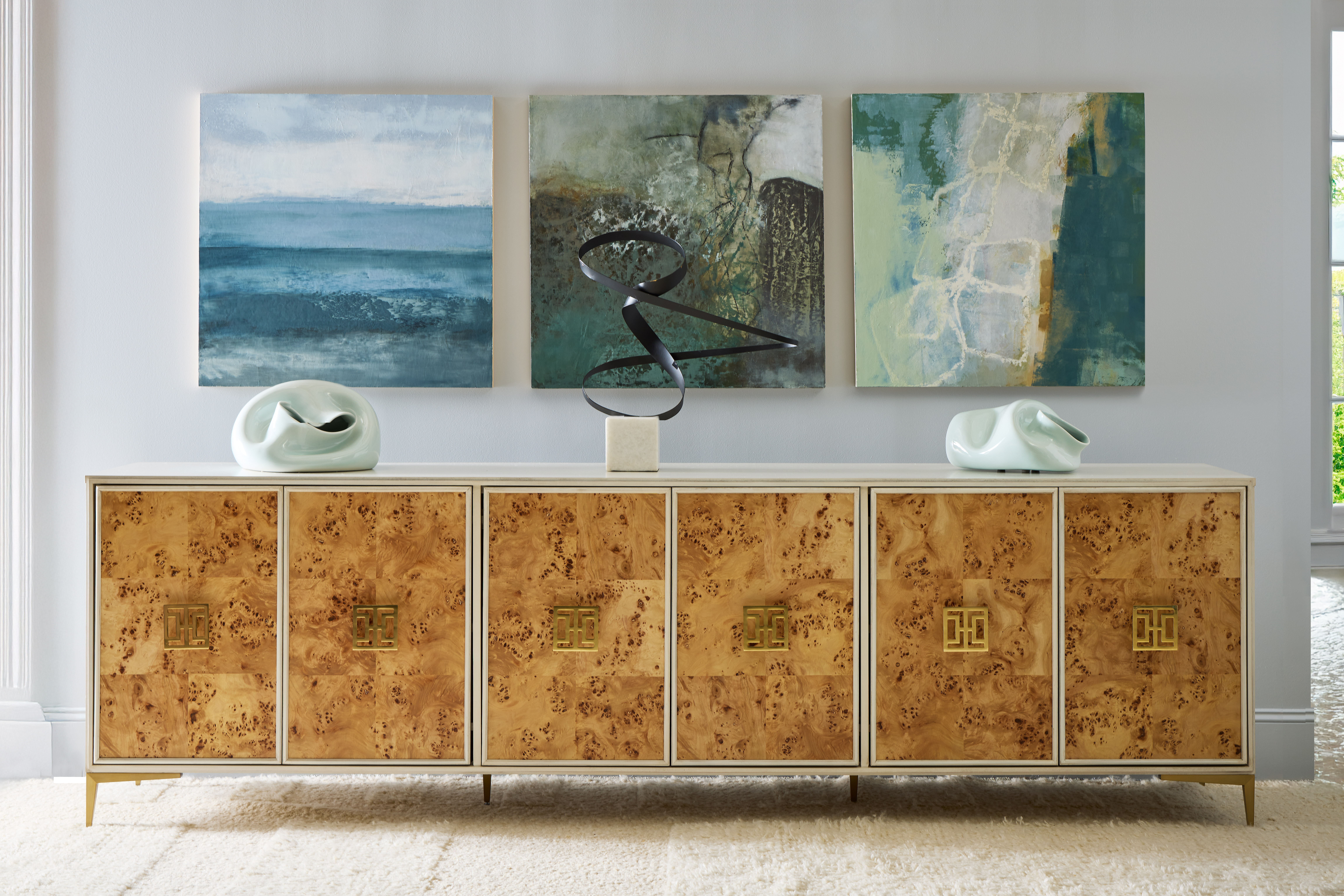 Textures Six Door Credenza