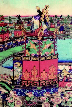 青梅住吉祭礼の人形と山車 | 日枝神社