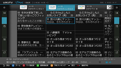 ひかりTV対応トリプルチューナー「ST-3400」バージョンアップの