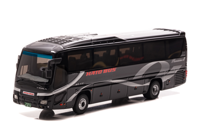 1/64 はとバス ピアニシモIII プラチナ (412号車) いすゞ ガーラ