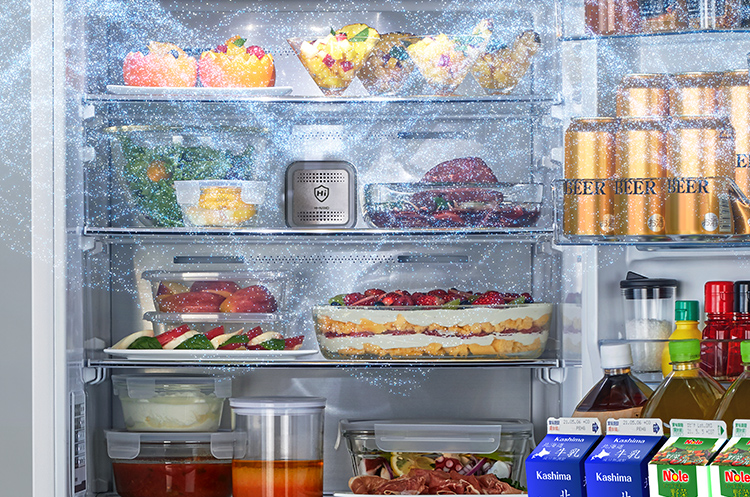 HI-NANO除菌＆脱臭 | 360L 冷凍冷蔵庫 HR-G3601W | ハイセンスジャパン