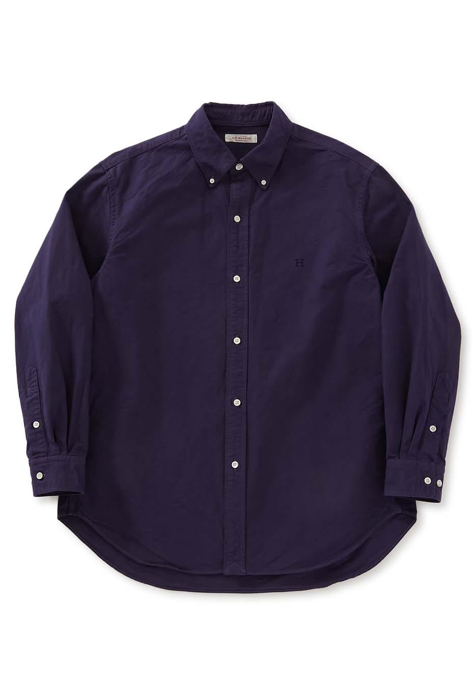 ヘビーオックスフォード ボタンダウン ロングスリーブ シャツ