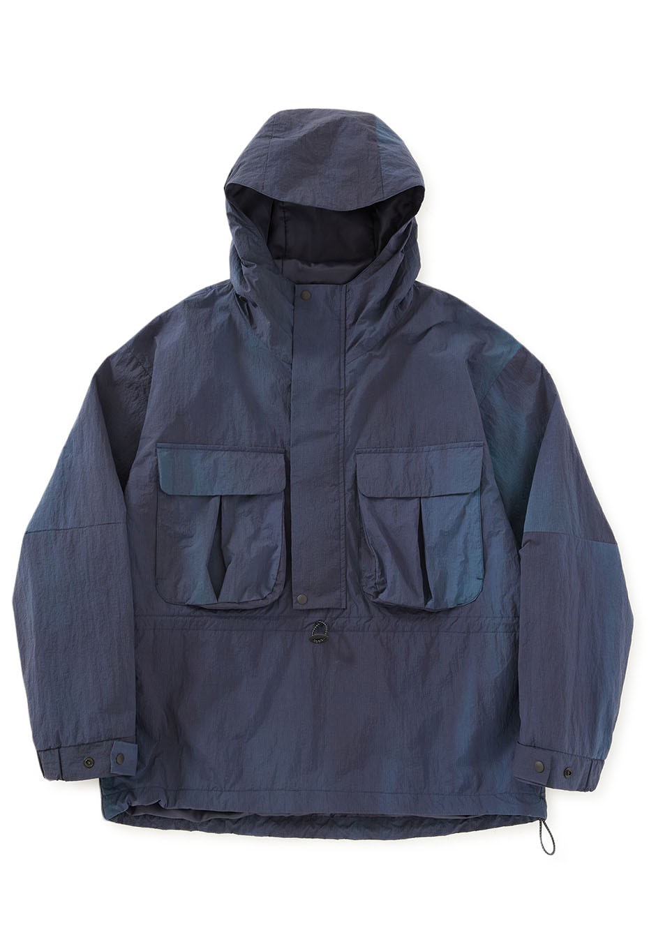 ニショクゾメ リサイクルナイロン アノラック | BLUE BLUE JAPAN