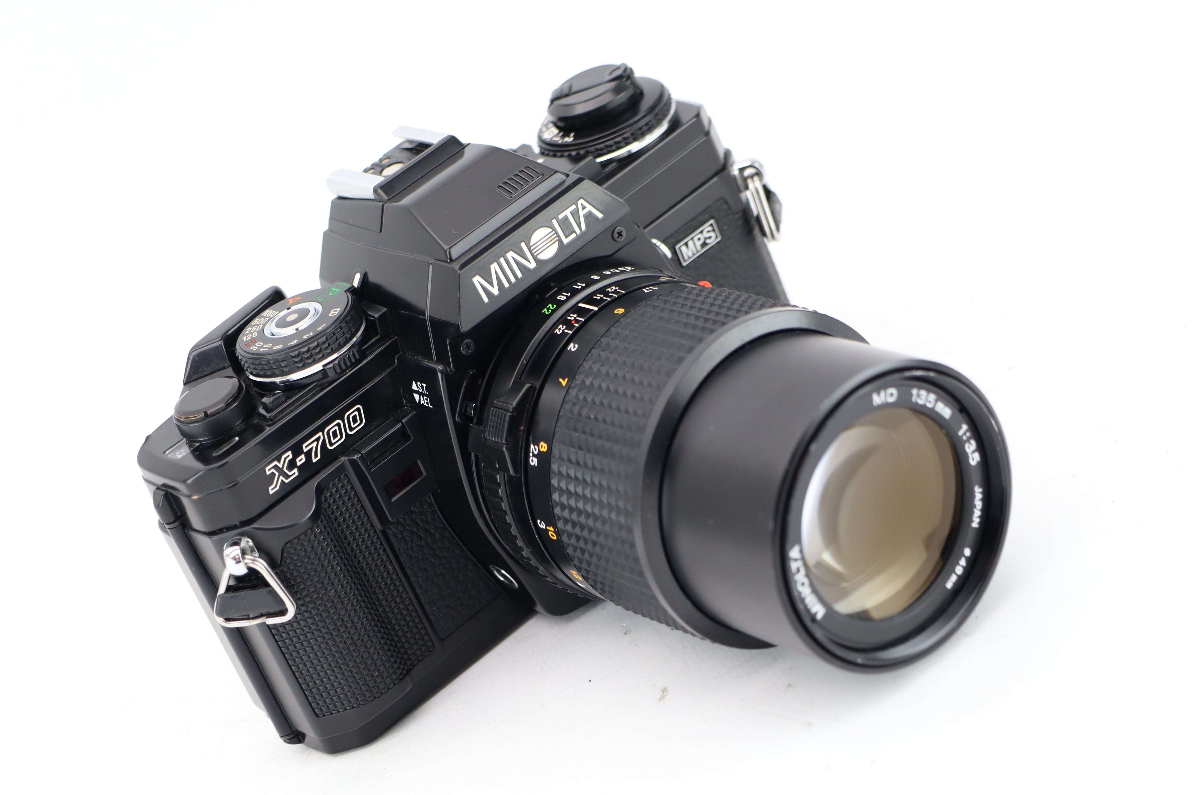 Minolta X-700+MD 135mm 3,5 – Hard to Find Camera Store