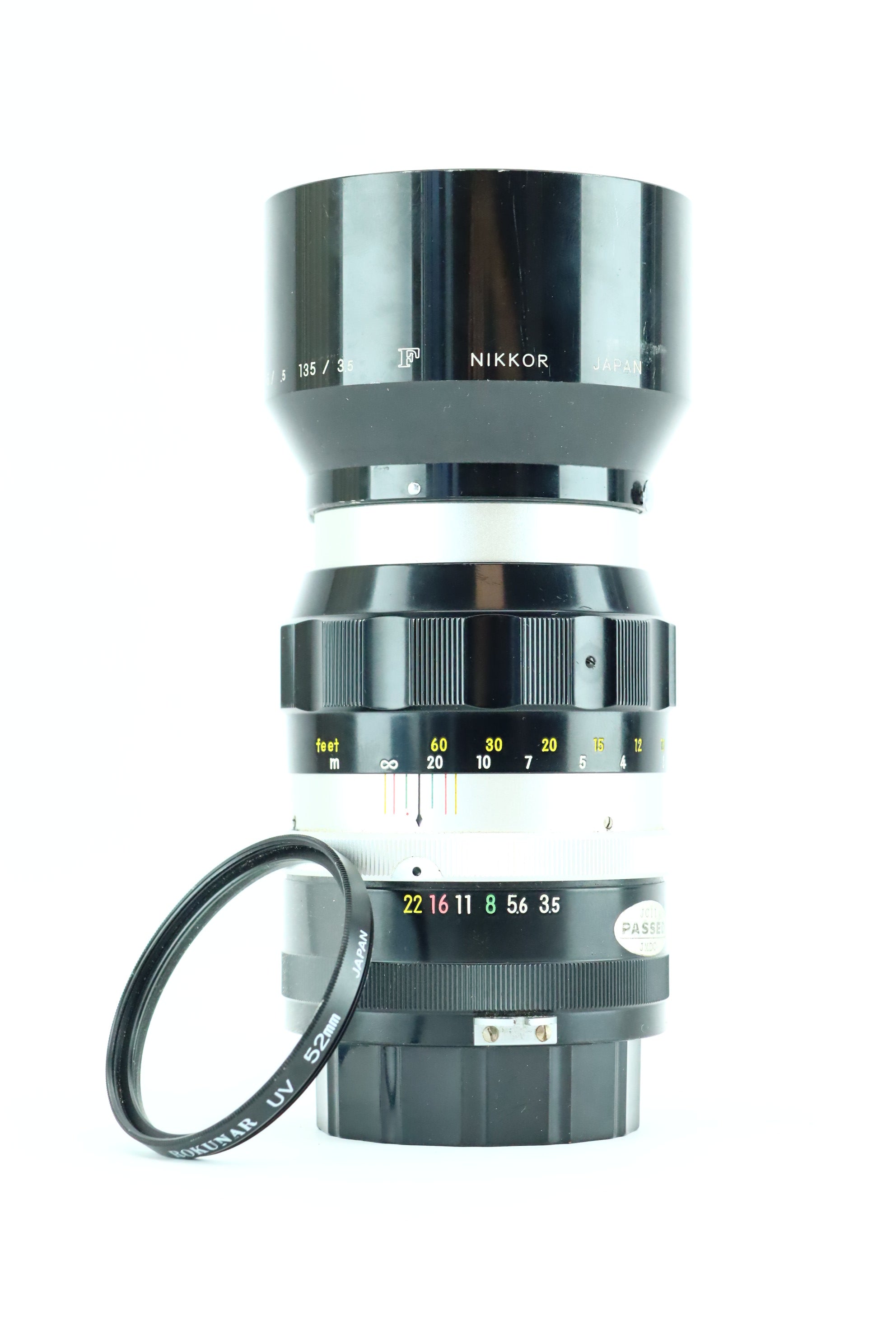 Nikon Nikkor-Q Auto 1:3.5 f=135mm Nippon Kogaku – Hard to Find