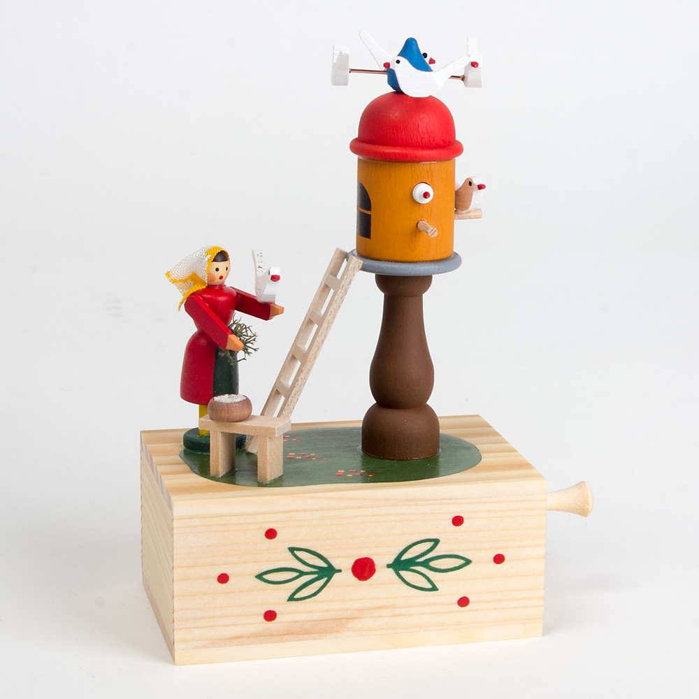 手回しオルゴール はと小屋：生活・くらし：百町森