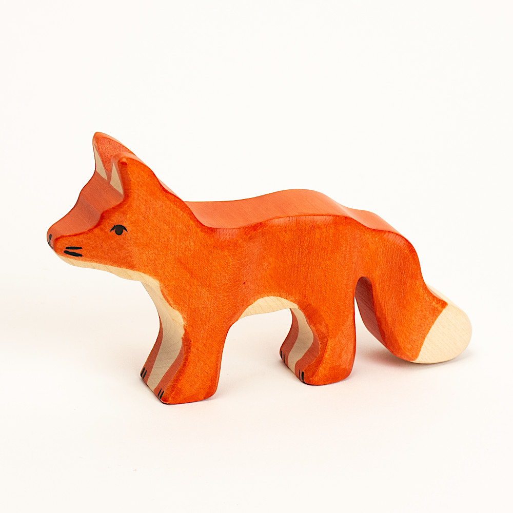 G80095 フォックススタンディング（キツネ）：おもちゃ：百町森