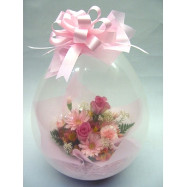 お取り寄せ オリジナルフラワー バルーンフラワー・ピンク系｜花