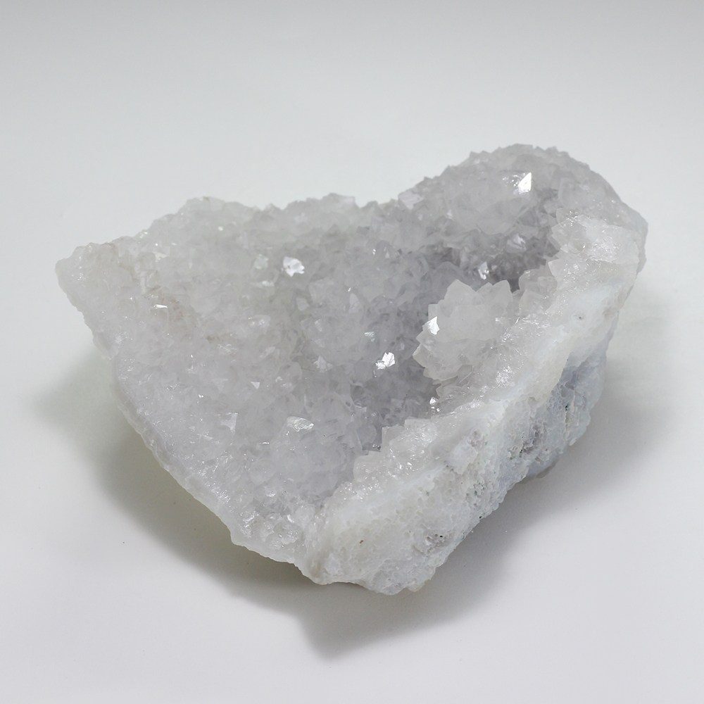 インド/カルール産]ホワイトアメジストクラスター/原石（フラワー