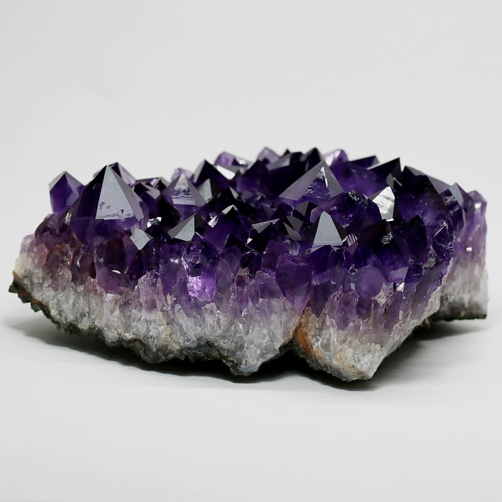 トップクォリティ]ブラジル産アメジストクラスター（大型原石2.16kg