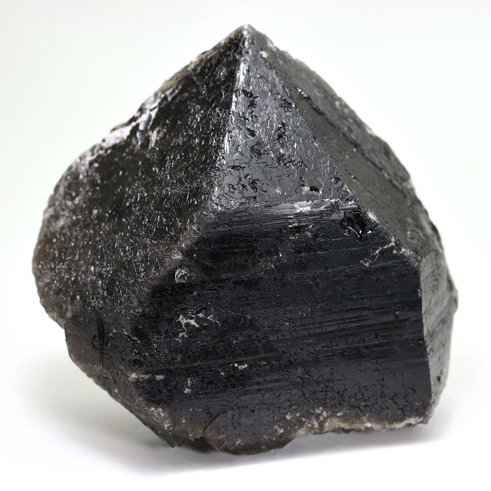 ブラジル産モリオン原石/天然黒水晶（中型743g/ナチュラルポイント