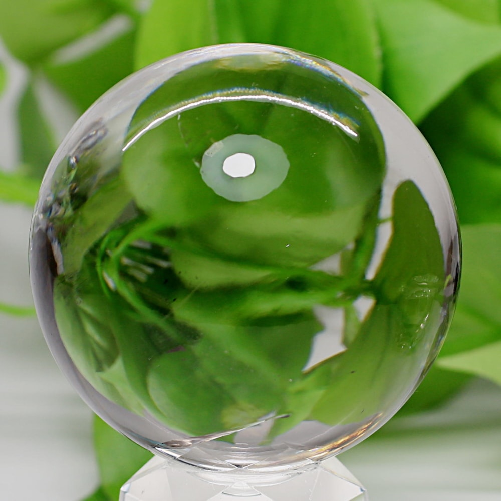 ガネッシュヒマール産ヒマラヤ水晶丸玉/スフィア（直径61.1-61.9mm