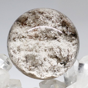 高品質]ガーデンクォーツ丸玉/ガーデン水晶スフィア（直径25.5mm