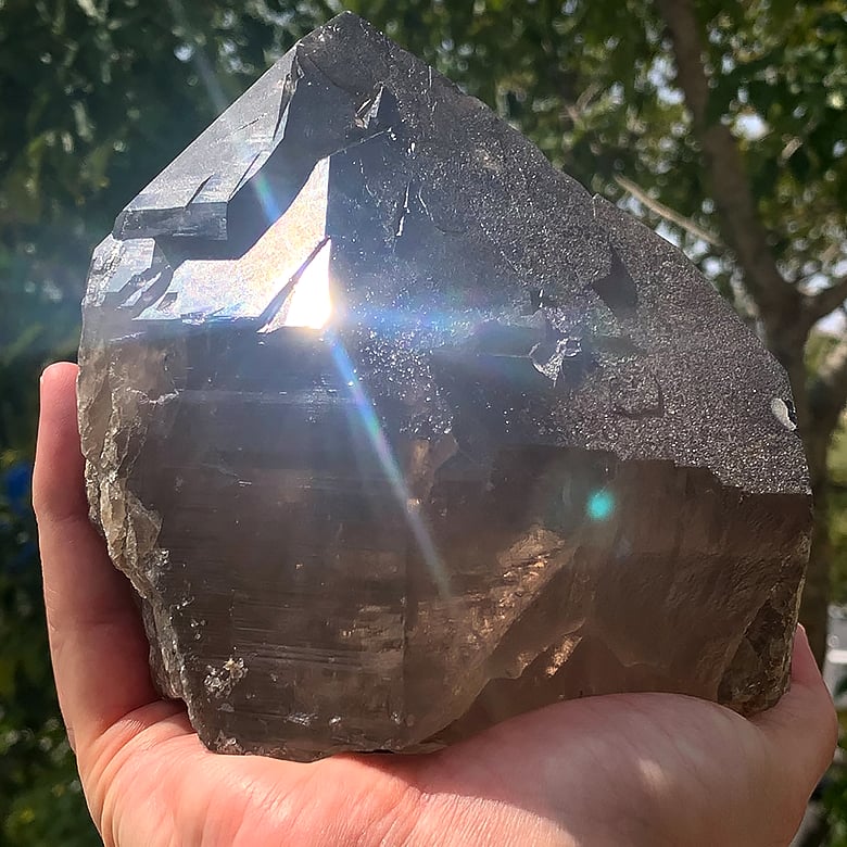 高品質]ネパール/ガウリシャンカール産ヒマラヤ水晶ナチュラルポイント