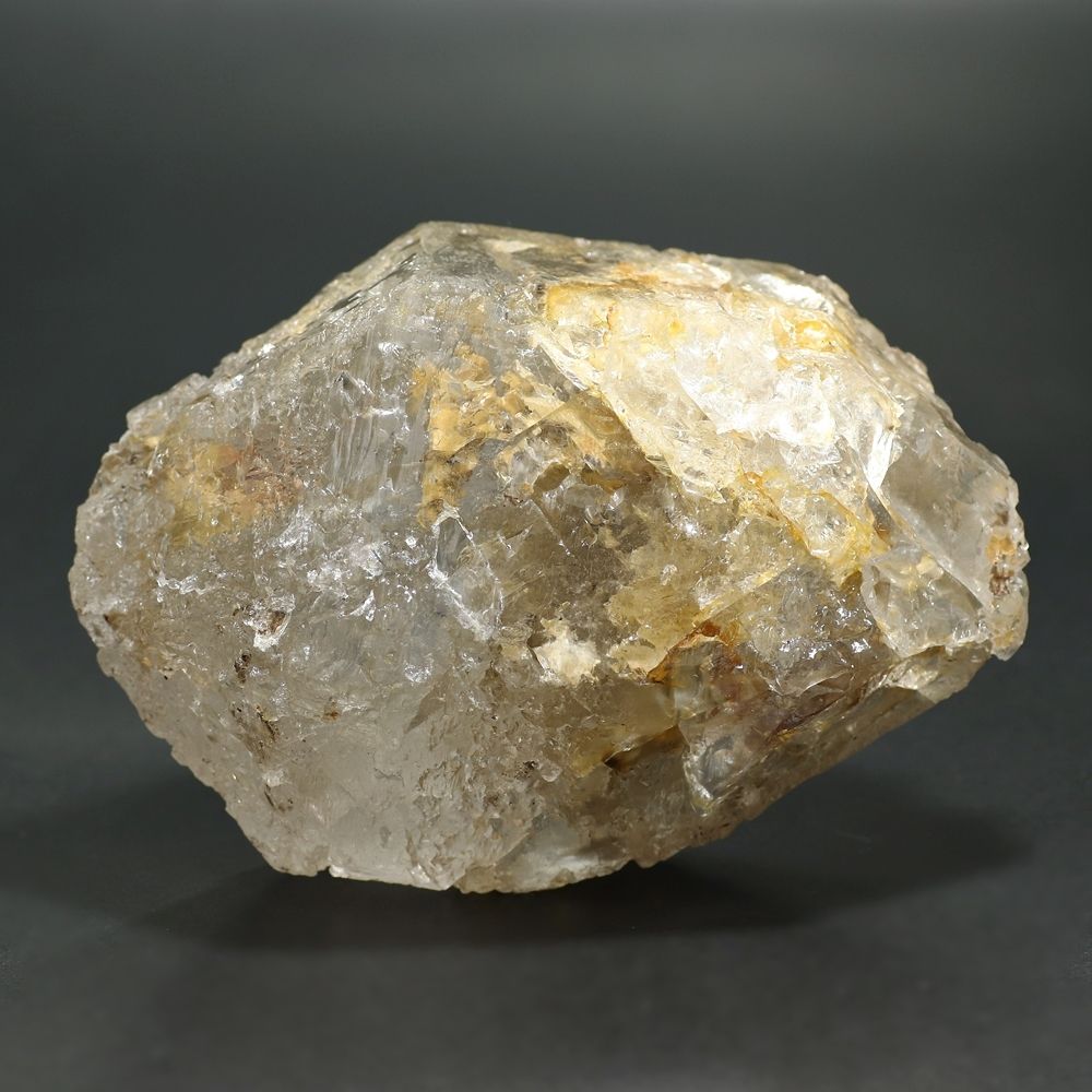 マダガスカル産]水入りエレスチャルクォーツ原石/ナチュラルポイント