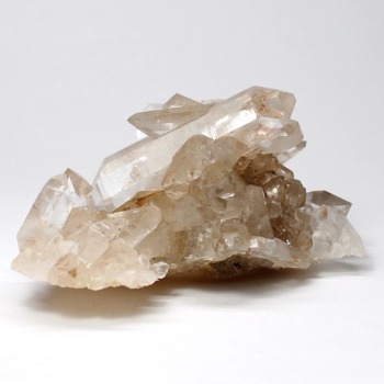 高品質]インド/マニカラン産ヒマラヤスモーキークォーツ原石クラスター