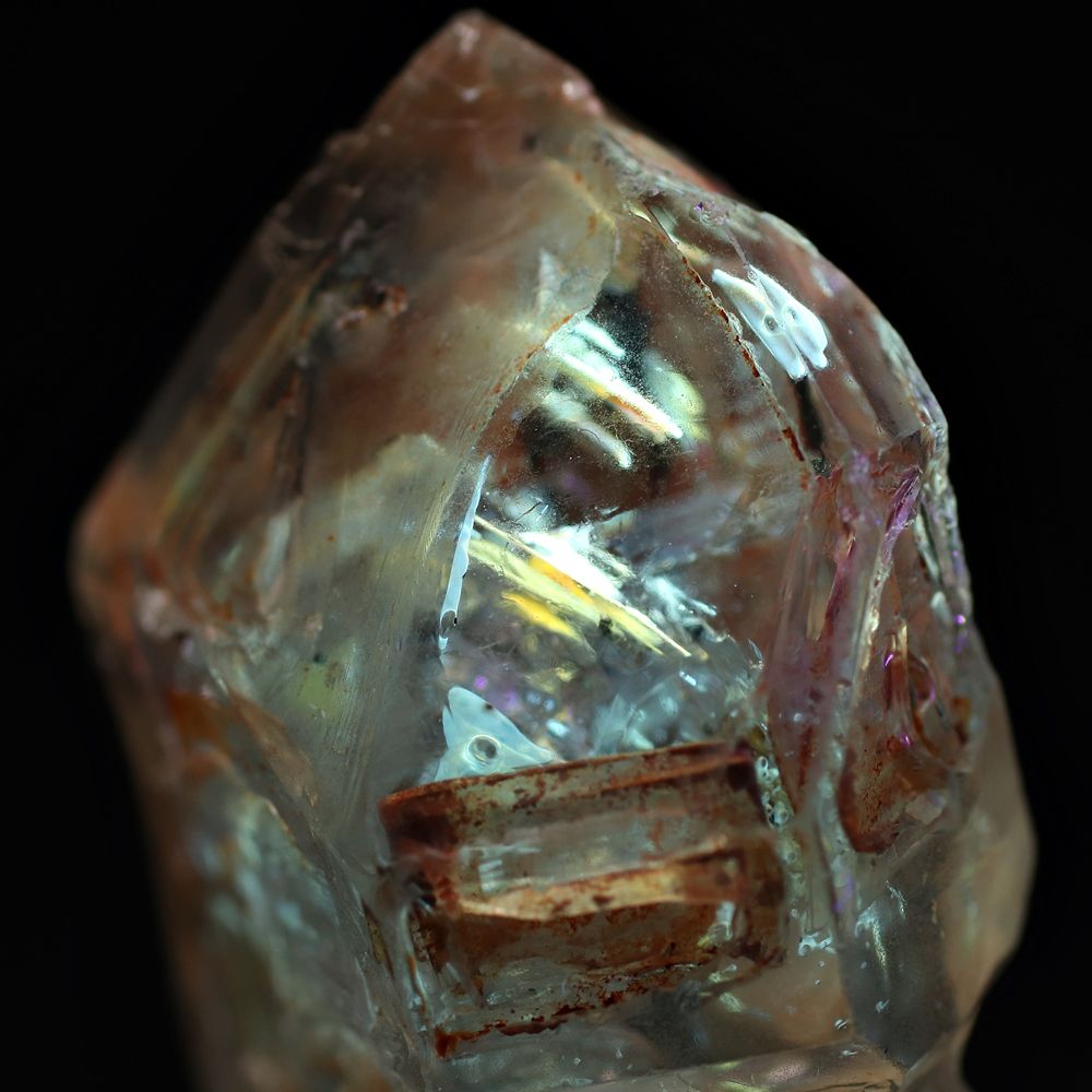 マダガスカル産]オイルインクォーツ（天然オイル入り水晶原石） - 埼玉