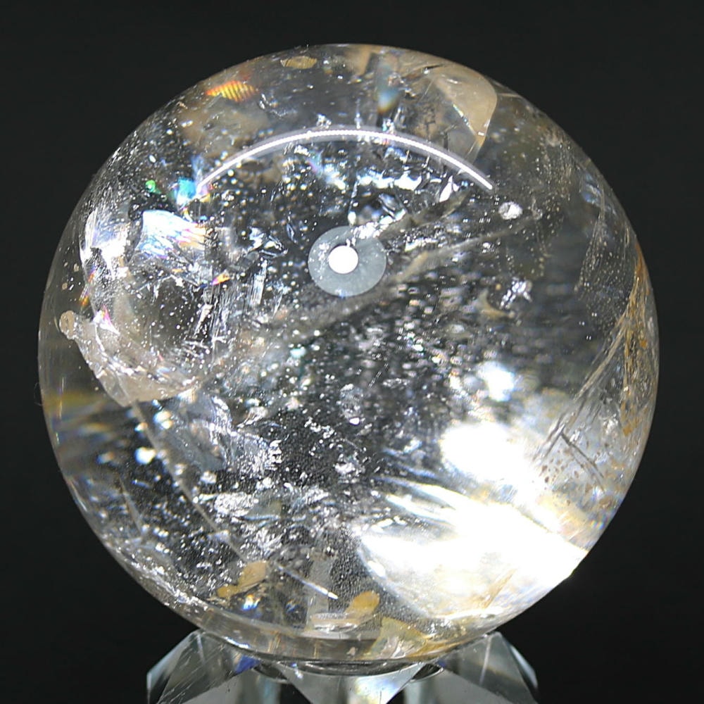 トップクォリティ]マダガスカル産ライモナイトインアイリスクォーツ