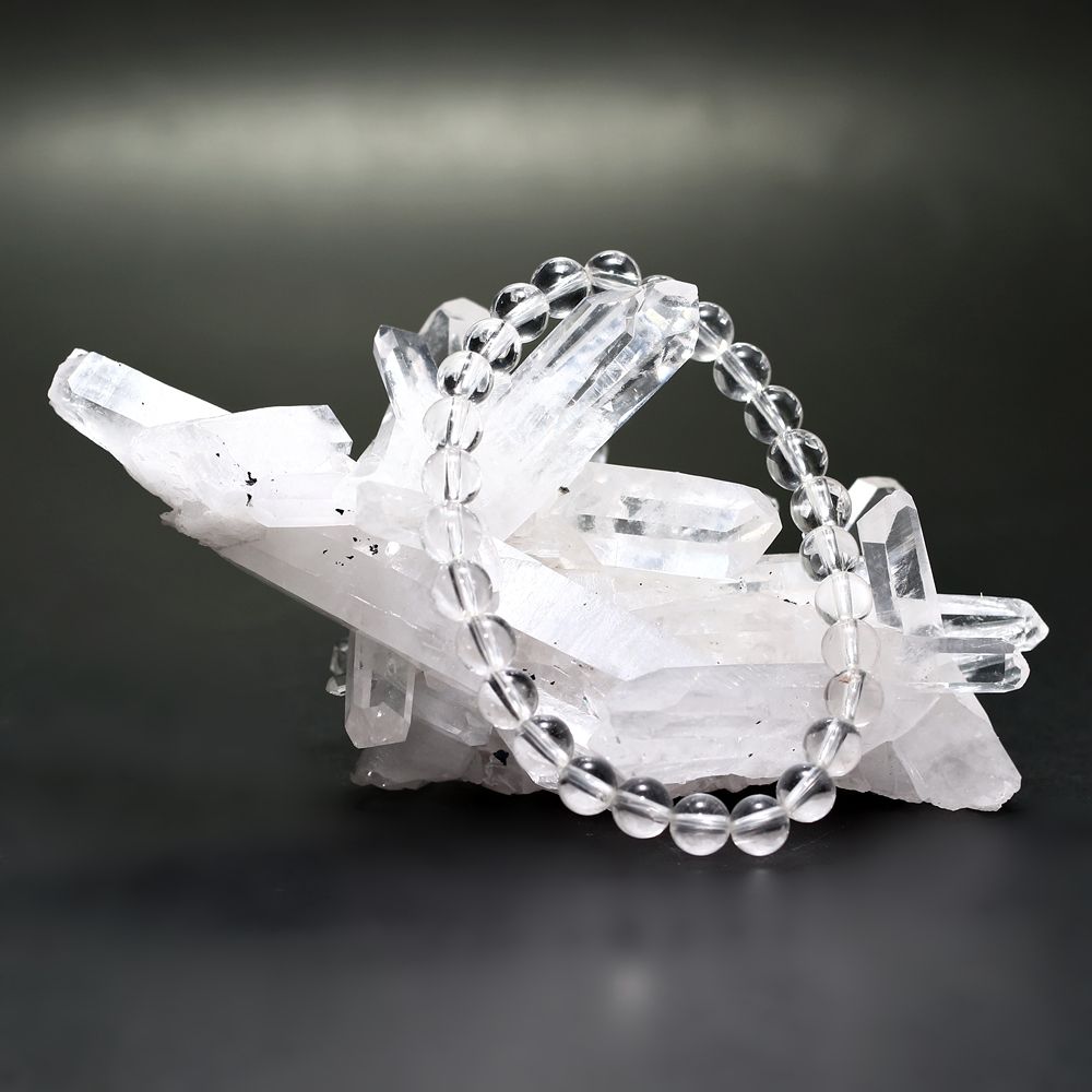 高品質]マダガスカル産水晶クラスター/超クリアホワイト（原石165g