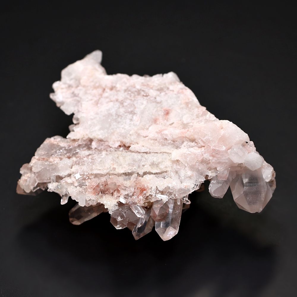 高品質]インド/マニカラン産ヒマラヤ水晶原石クラスター（166g