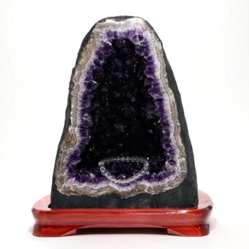 トップクォリティ]ウルグアイ産アメジストドーム（高さ約23.0cm・専用