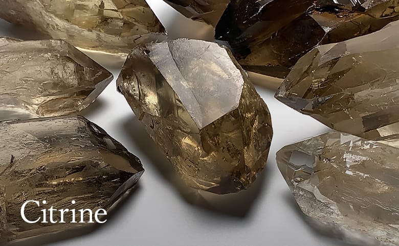 特別価格/希少]コンゴ産天然スモーキーシトリン原石（非加熱無着色