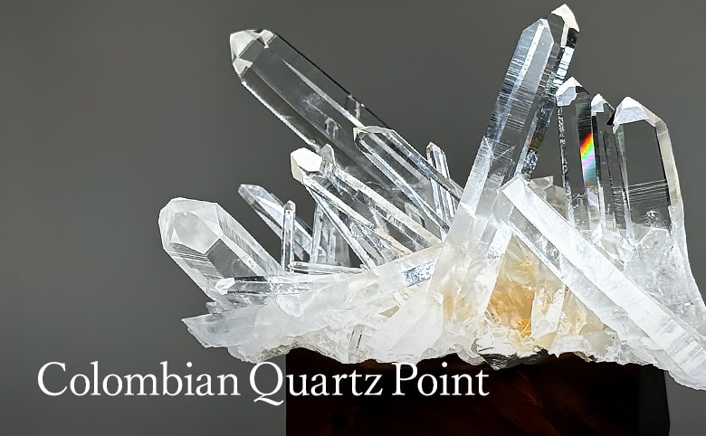 コロンビア産水晶クラスター（未加工原石、群晶） - 埼玉県吉川市の