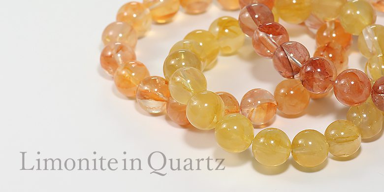 ライモナイトインクォーツブレスレット - 埼玉県吉川市の天然石専門店