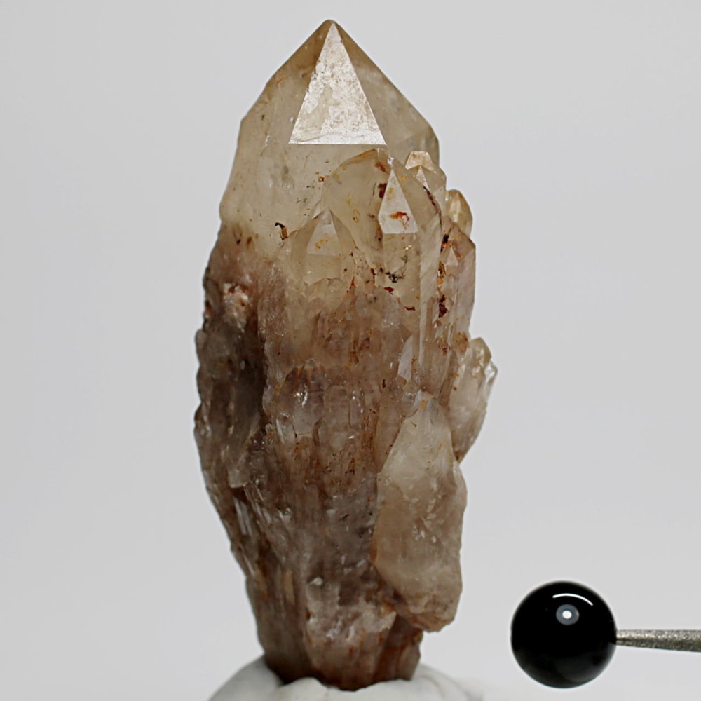 希少]コンゴ産天然シトリンカテドラル原石クラスター/クンダリーニ