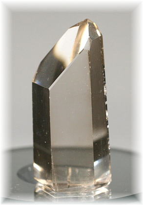 ブラジル産]天然無着色スモーキーシトリンポリシュポイント - 埼玉県