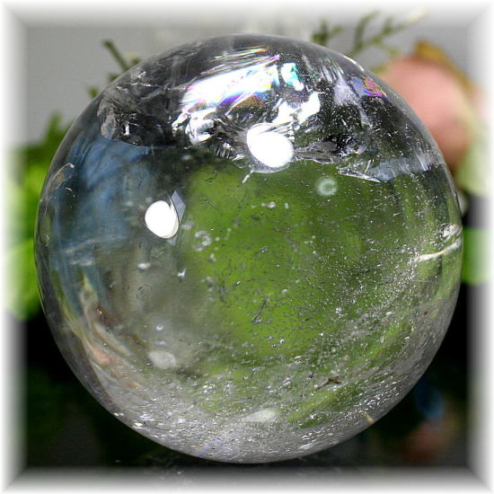 ブラジル産]天然水晶玉/丸玉/スフィア - 埼玉県吉川市の天然石専門店