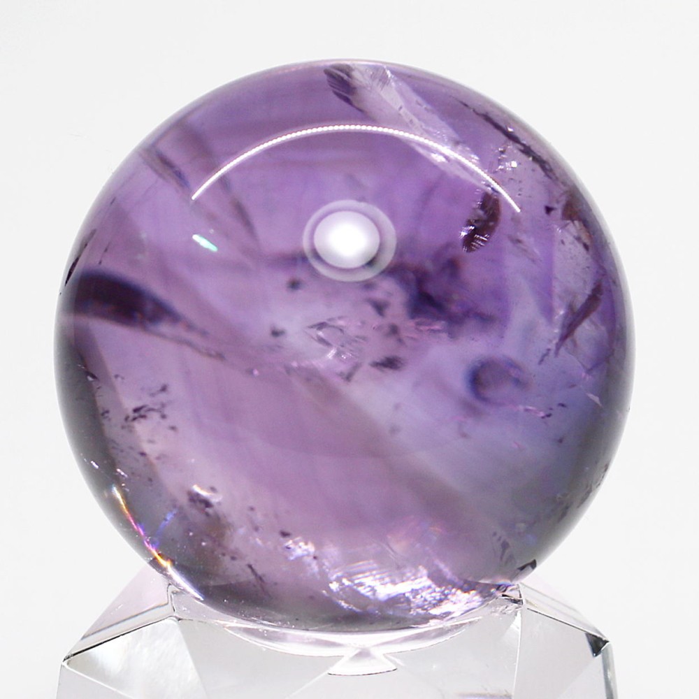 ブラジル産]アメジスト丸玉/スフィア（36.9mm） - 埼玉県吉川市の