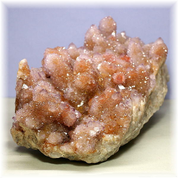 南アフリカ産]アメジストカクタスクォーツクラスター（原石） - 埼玉県