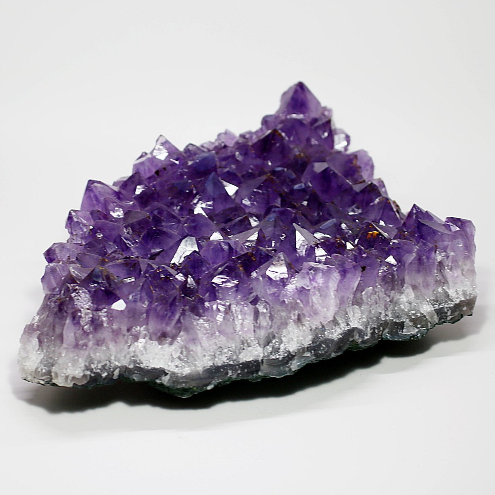 高品質・ブラジル産]アメジストクラスター/原石（大きめ3.0kg） - 埼玉