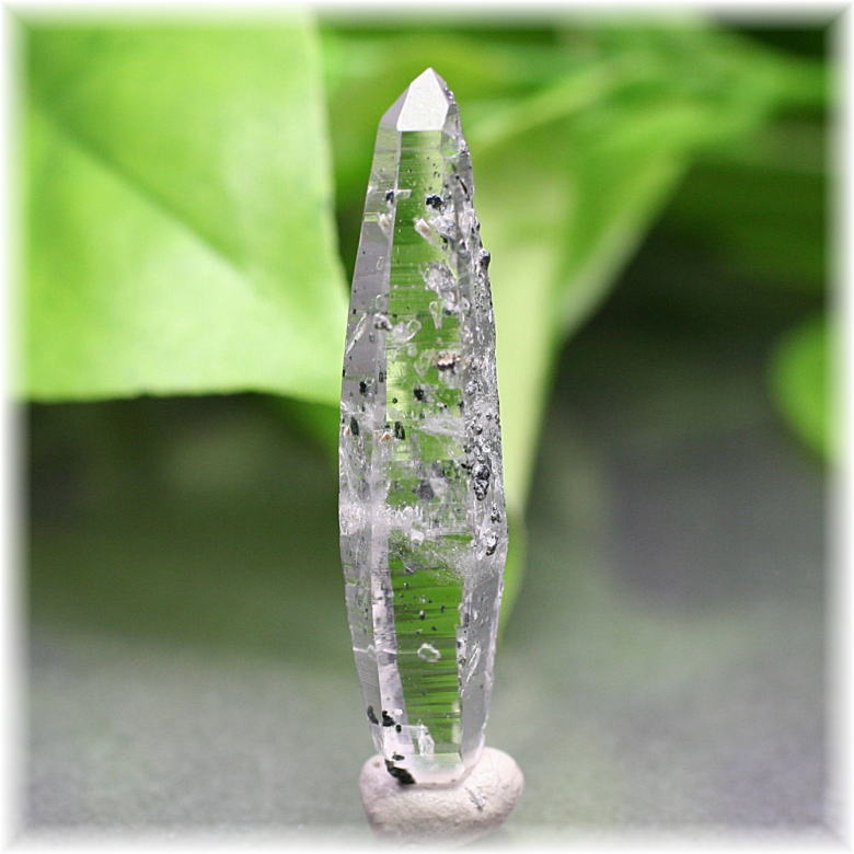ガネッシュヒマール産]ヒマラヤ水晶原石ダブルポイント（両剣水晶