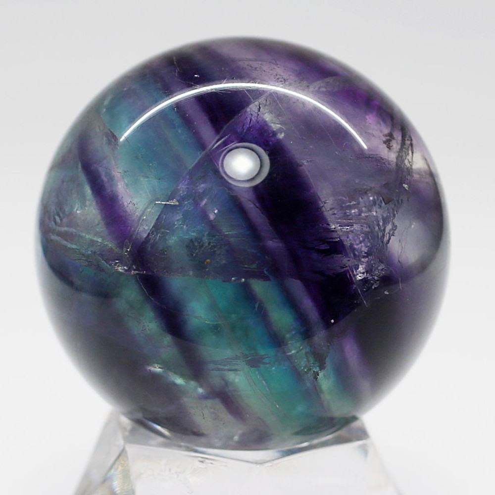 レインボーフローライト丸玉/スフィア（35.0mm） - 埼玉県吉川市の