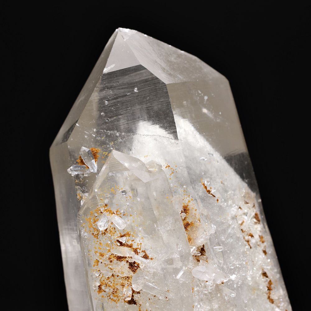 高品質]インド/ダーラ産ヒマラヤ水晶原石ナチュラルポイント/ダーラ