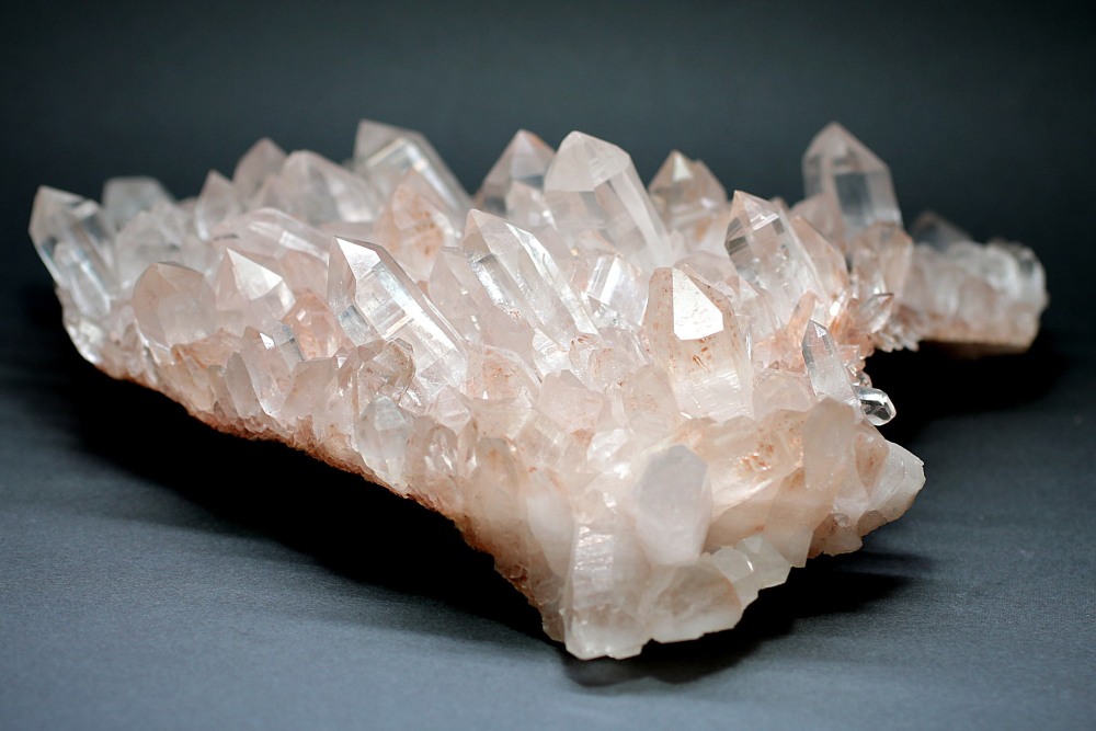 特別価格/高品質・インド/マニカラン産]ヒマラヤ水晶クラスター/原石