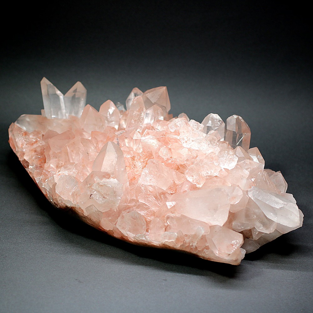 特別価格/インド/マニカラン産]ヒマラヤ水晶クラスター/原石（鮮やかな