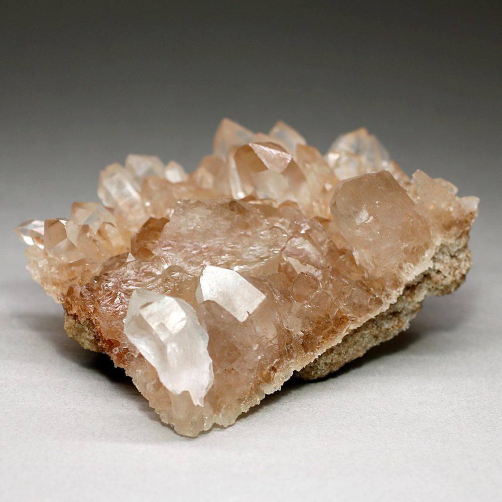 特別価格/高品質・マニカラン産]ヒマラヤ水晶クラスター/原石/オレンジ